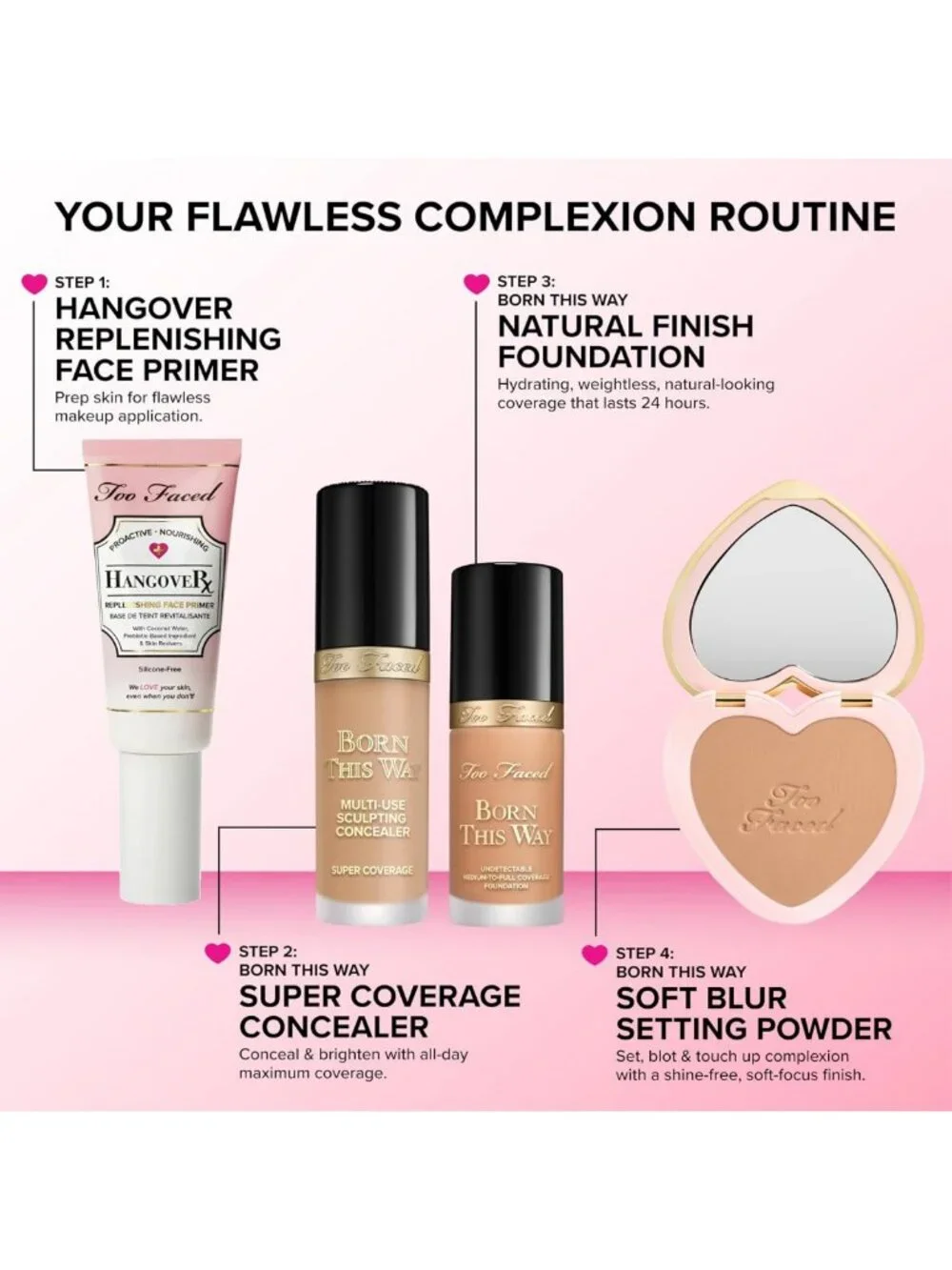 Natural Finish Longwear Liquid Foundation | Medium-To-Full Coverage | Hydrating